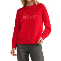 Love Notes Boyfriend Sweater