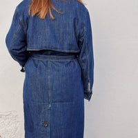 Denim Trench Coat