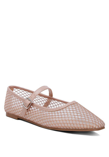 Averona Mesh Mary Jane Flats