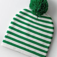 Striped Holiday Beanie