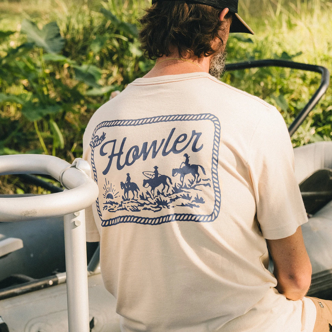 Howler Posse T-Shirt: Sand Heather