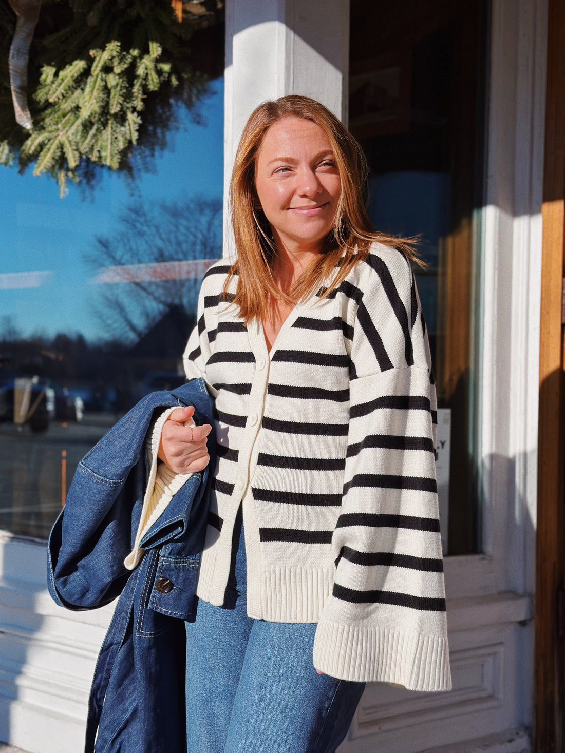 Cinched Waist Cardigan