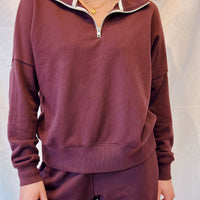 Maren Pullover: Blackberry