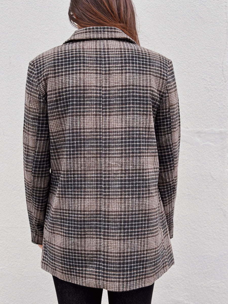 Kingston Relaxed Plaid Blazer