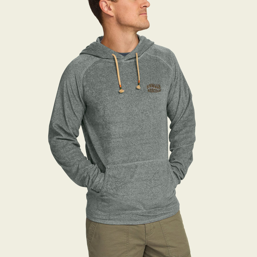 Terrycloth Hoodie: Grey Heather