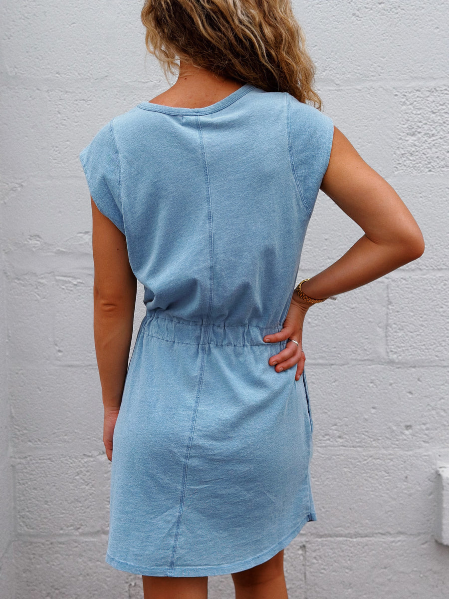 Paxton Knit Denim Dress