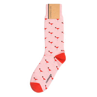 Crew Socks for Men - Hell's Kitchen French Martini Style