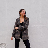 Kingston Relaxed Plaid Blazer