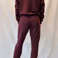 Johnny Easy Sweatpant: Blackberry