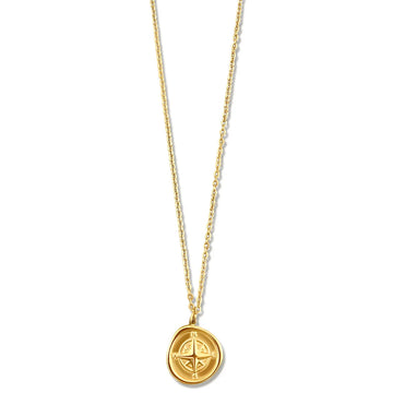 Aerin Compass Pendant Necklace