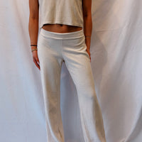 Holly Velour Wide Leg Pant