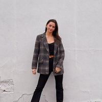 Kingston Relaxed Plaid Blazer