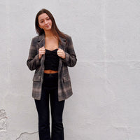 Kingston Relaxed Plaid Blazer