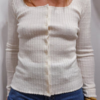 Emelie Button Up Sweater