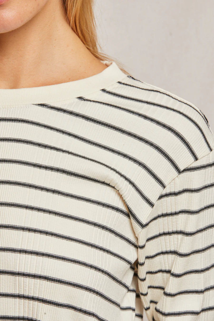 Stef Luxe Rib Pullover