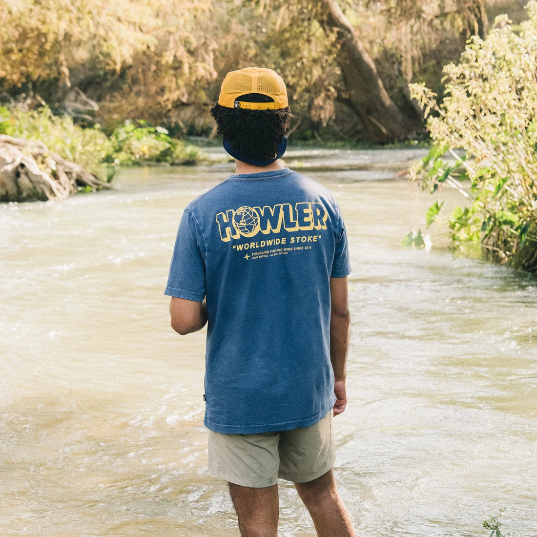 Worldwide Stoke Pocket Tee