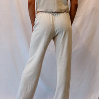 Holly Velour Wide Leg Pant