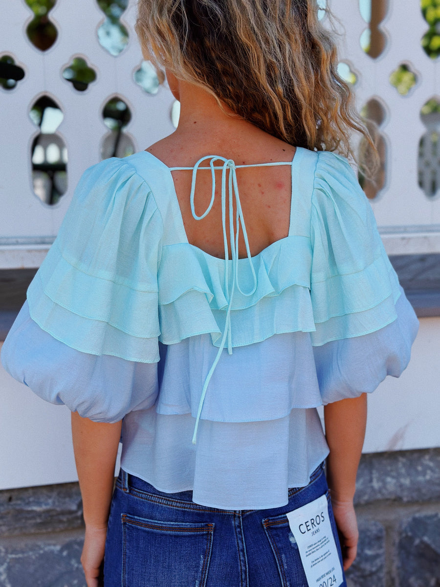 Sonnet Ruffle Top