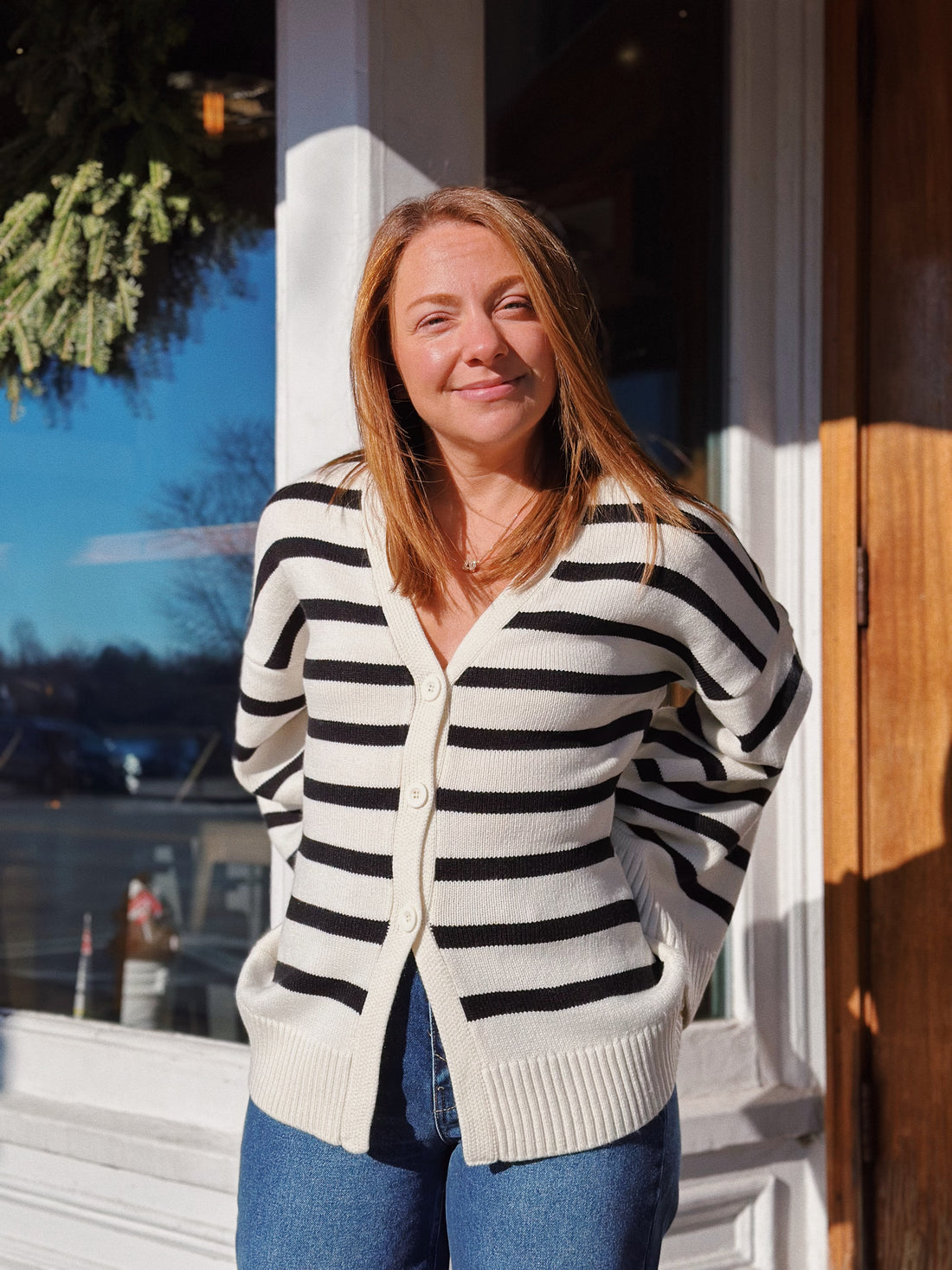 Cinched Waist Cardigan