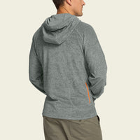 Terrycloth Hoodie: Grey Heather