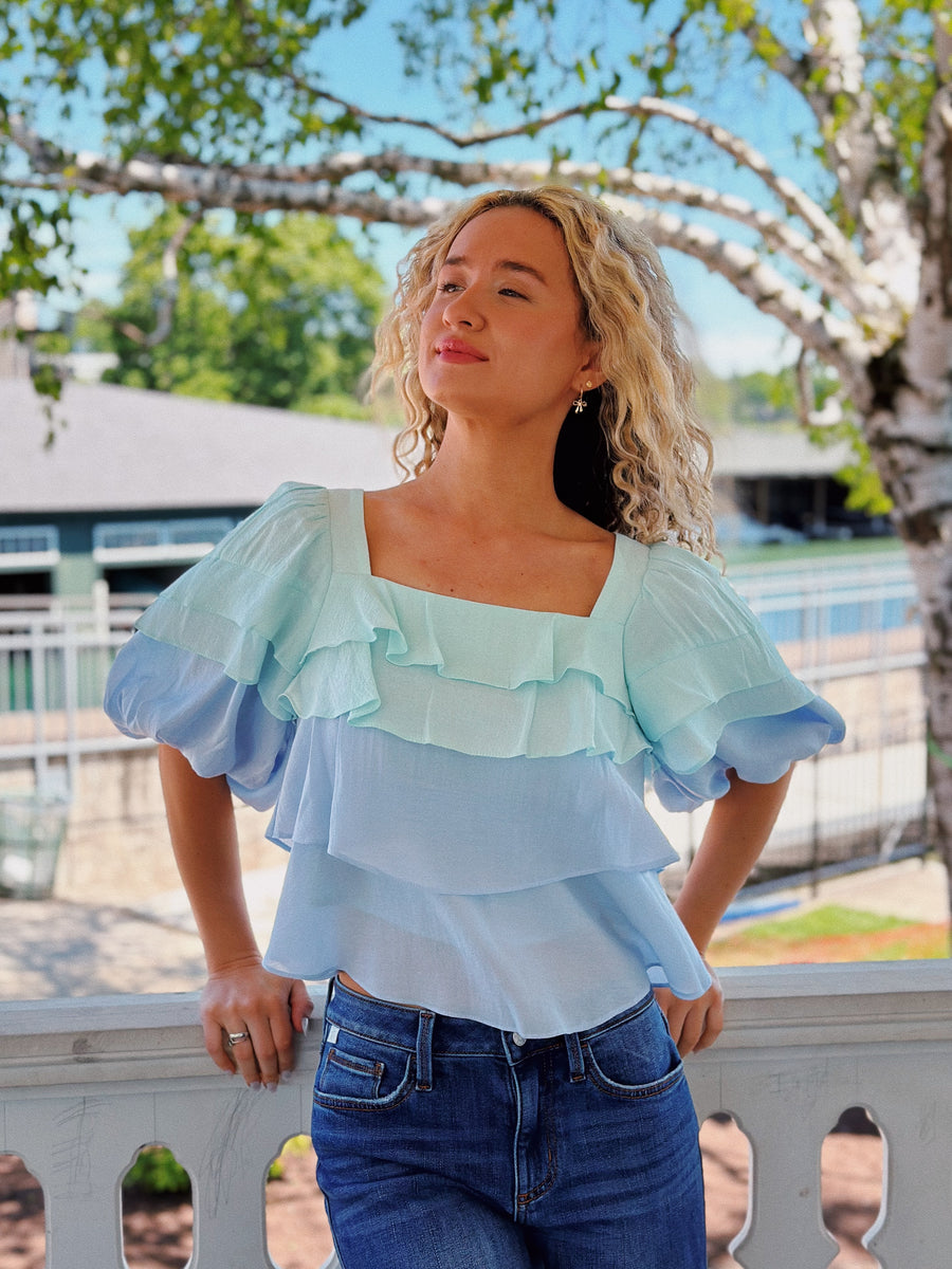 Sonnet Ruffle Top