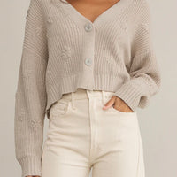 Fleur Cropped Cardigan