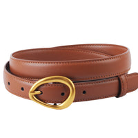 Asymmetrical Buckle Belt