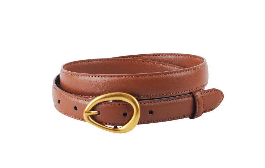 Asymmetrical Buckle Belt