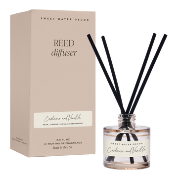 Cashmere and Vanilla Reed Diffuser