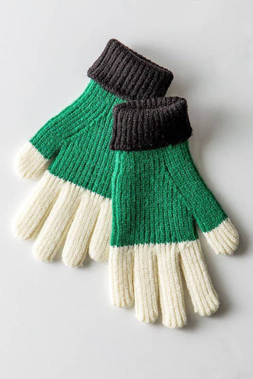 Trio Colorblock Gloves