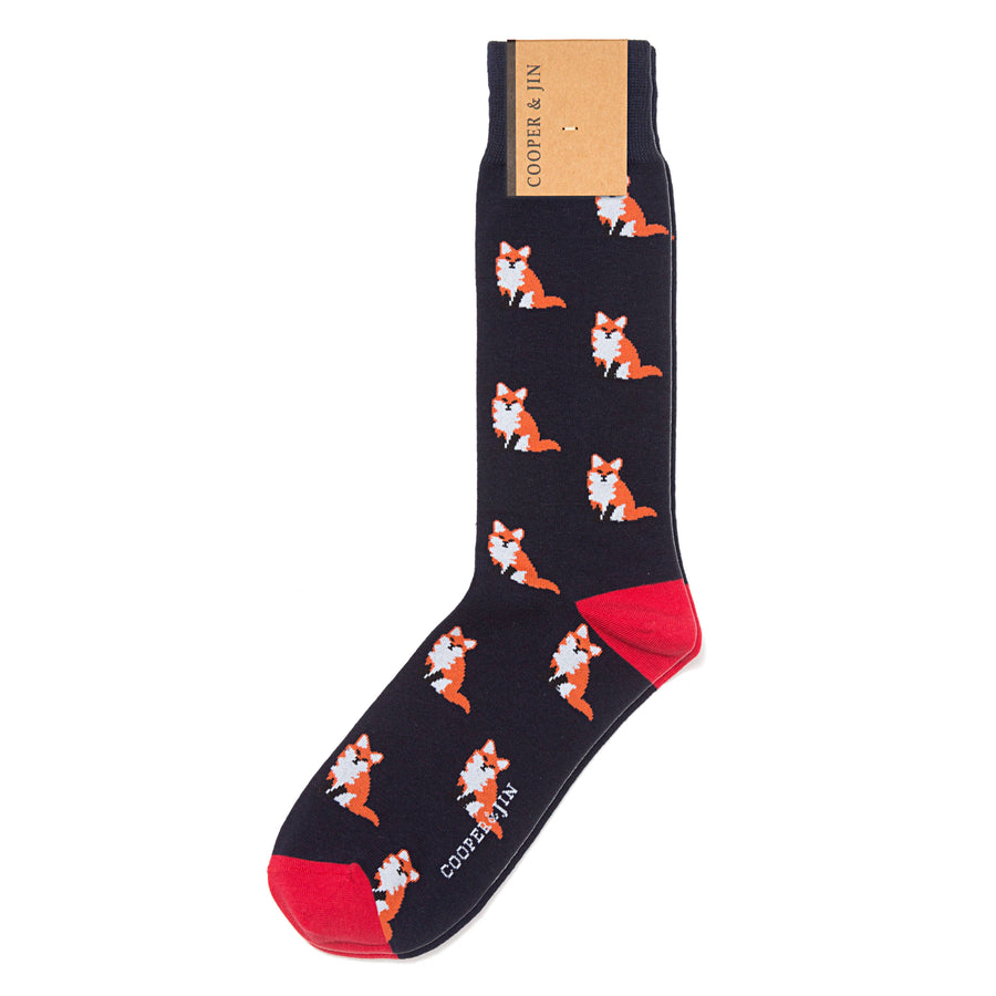 Washington Heights Red Foxes Crew Socks